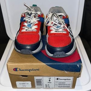 Champion 93 Eighteen Block Multicolor Sneakers- Size 8